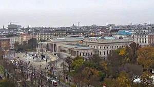 view of the parliament building from the Burgtheater
